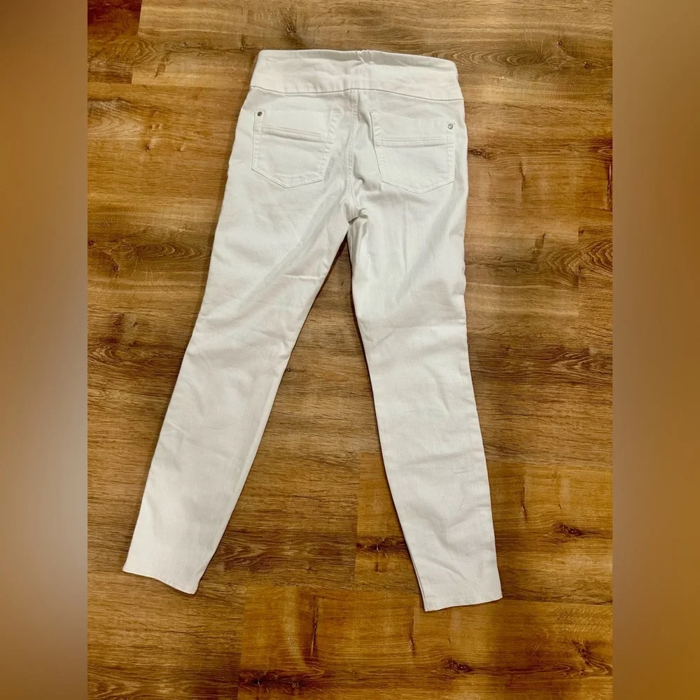 Rock & Republic White Jeggings Stretch Denim Slim Fit - Picture 3 of 5